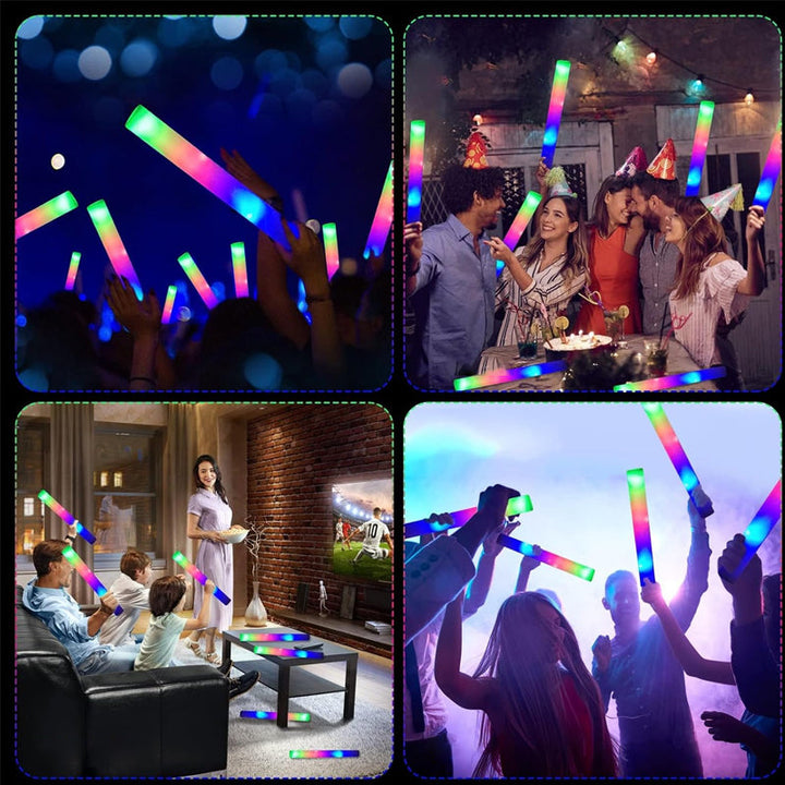 Lisslune | LED Colorful Illuminating Sponge Fluorescent Rod