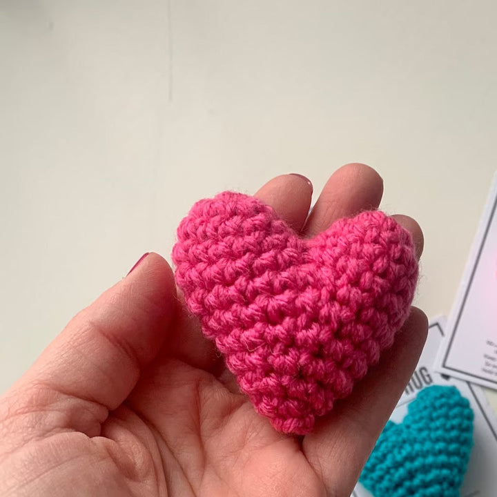 Lisslune | Pocket Hug Crocheted Heart Small Gift