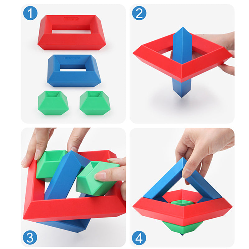 Lisslune | Pyramids that stack the blocks