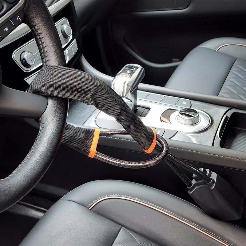 Lisslune | Unbeatable Steering Wheel Lock - Highest Theft Protection