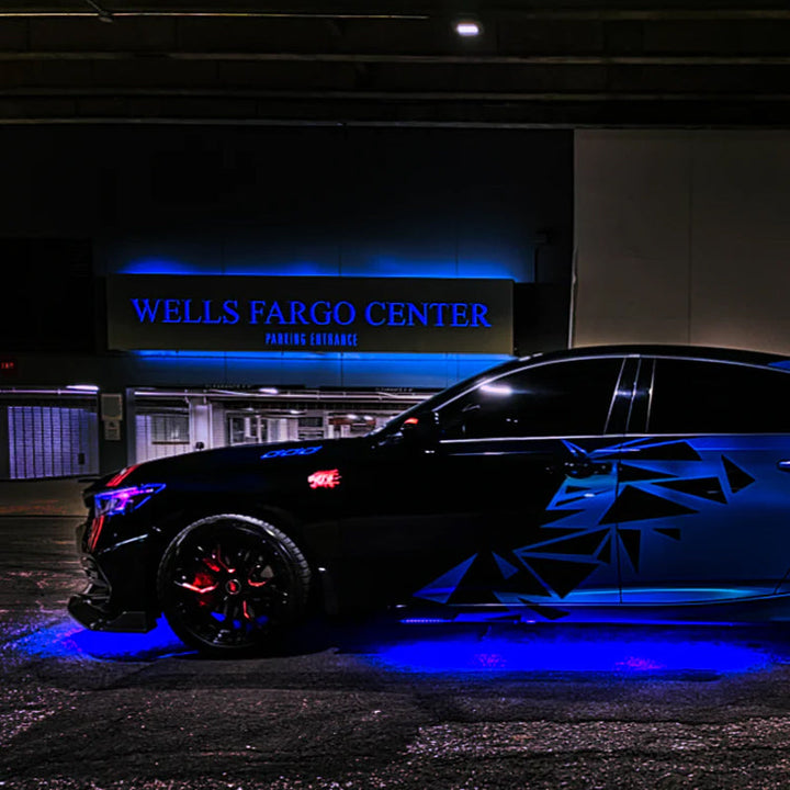 Lisslune | Car Chassis Remote Control Colorful Ambient Lights