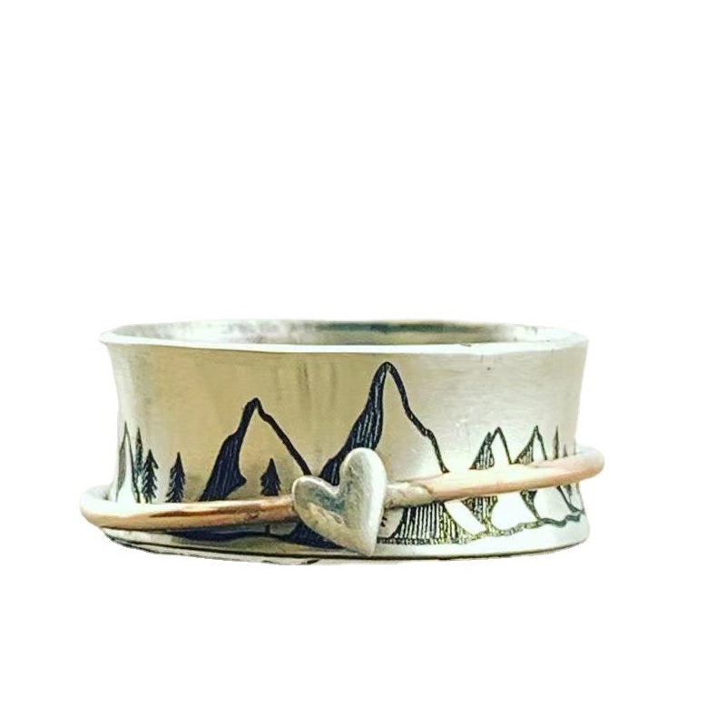 Lisslune | Climbing Further Silver Ring