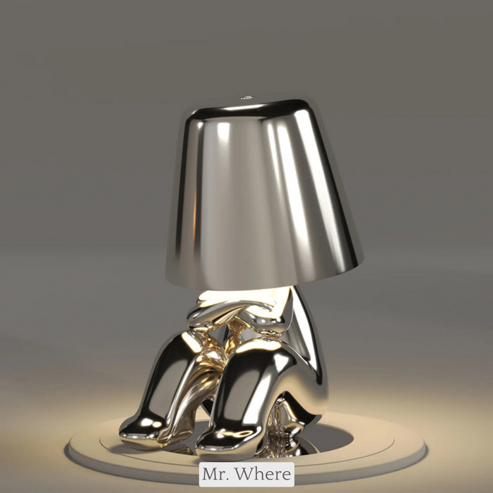 Lisslune | 5 Brothers Wireless Table Lamp – Rechargeable LED Designer Lamp with Dimmable Light (Warm White)