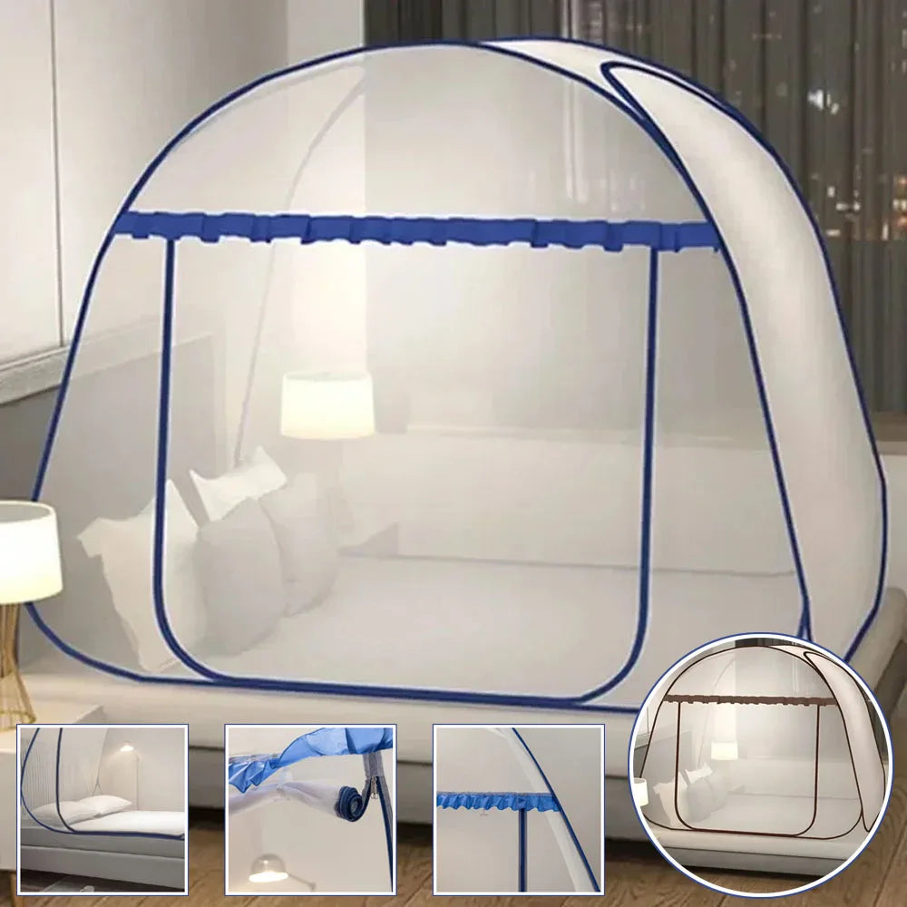 Lisslune | Foldable Breathable Single Door Mosquito Net