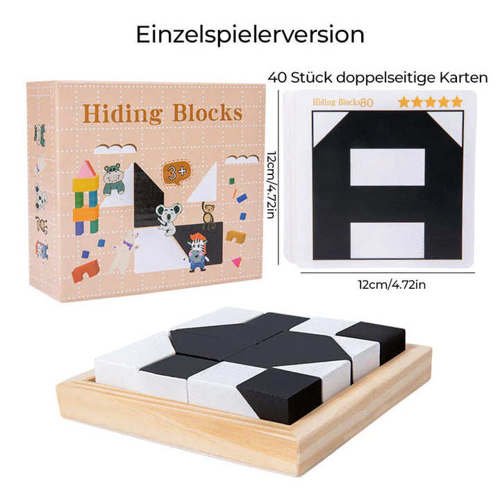 Lisslune | Wooden hidden block puzzle