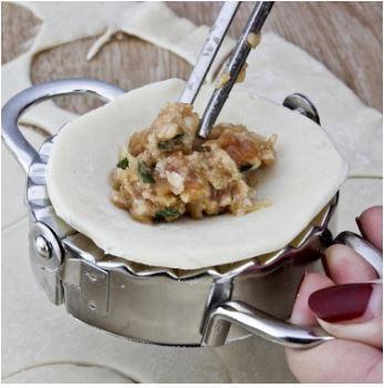 Lisslune | 2PC Stainless Steel Dumpling and Empanada Maker