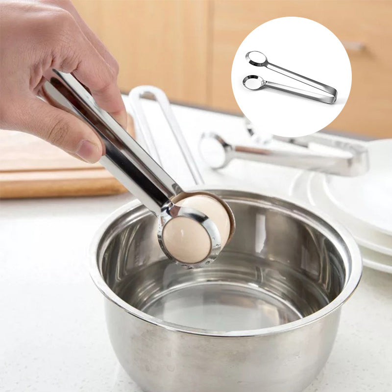Lisslune | Stainless Steel Extended Egg Clip - Practical Kitchen Tool