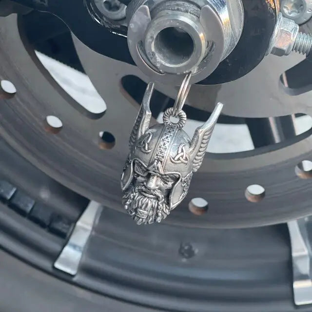 Lisslune | Viking God Guardian Ride Bell Keychain