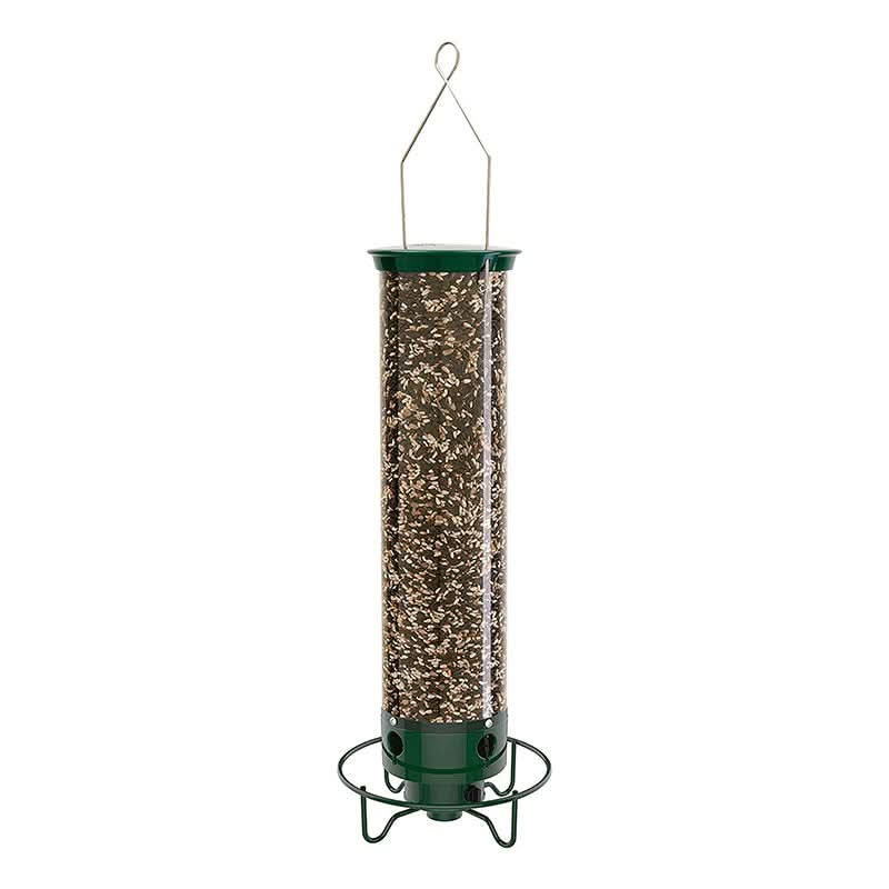 Lisslune | Squirrel-Proof Bird Feeder – 5lb Seed Tube with 4 Ports