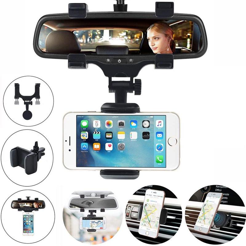Lisslune | Phone holder for car rearview mirror