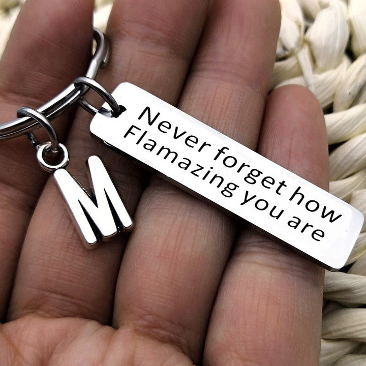 Lisslune | Inspiring keychain made of stainless steel