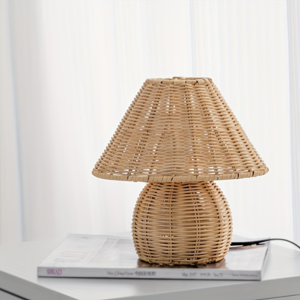 Lisslune | Noya Rattan Table Lamp Home Decor