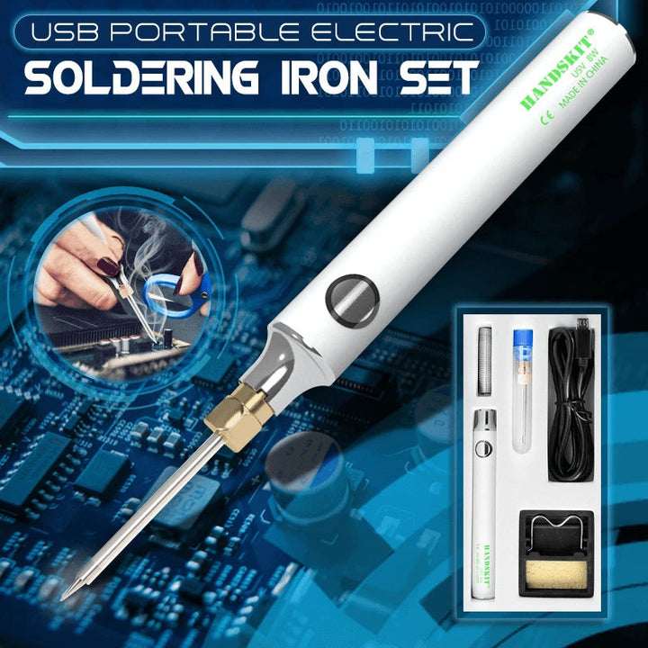 Lisslune | USB Portable Electric Soldering Iron Set