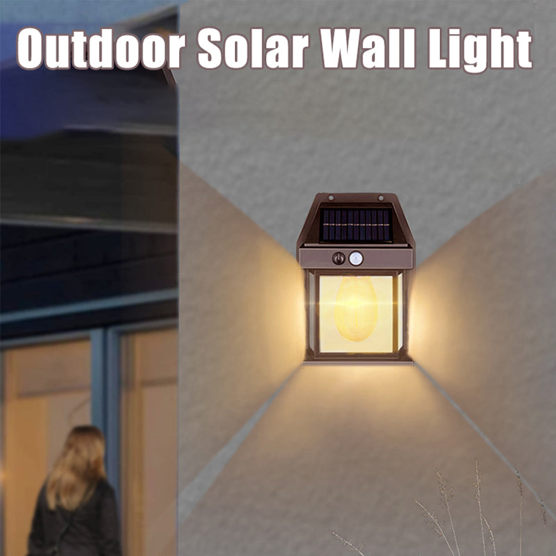 Lisslune | Solar Wolfram Wall Light