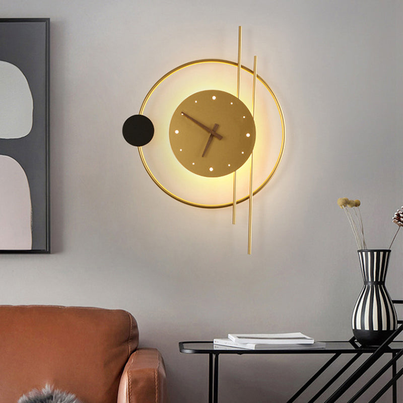 Lisslune | GlowTime modern LED wall clock