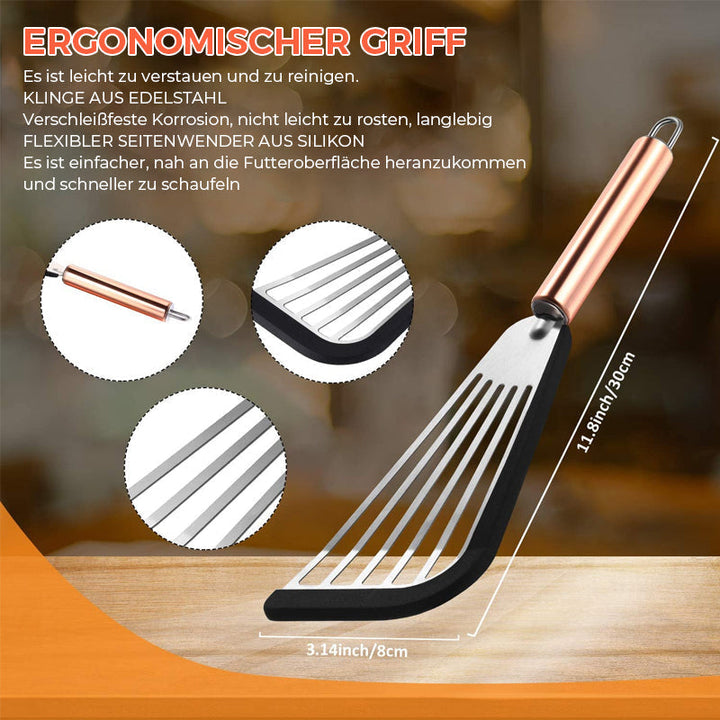 Lisslune | Silicone and stainless steel spatula