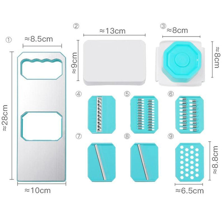 Lisslune | 6in1 Easy Vegetable Fruit Slicer