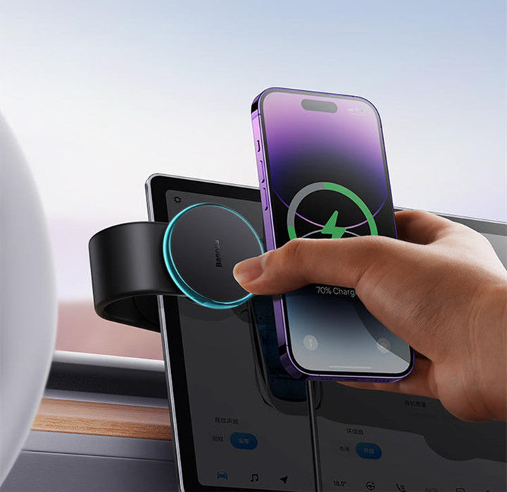 Lisslune | Car-mounted Magnetic Foldable Wireless Phone Holder