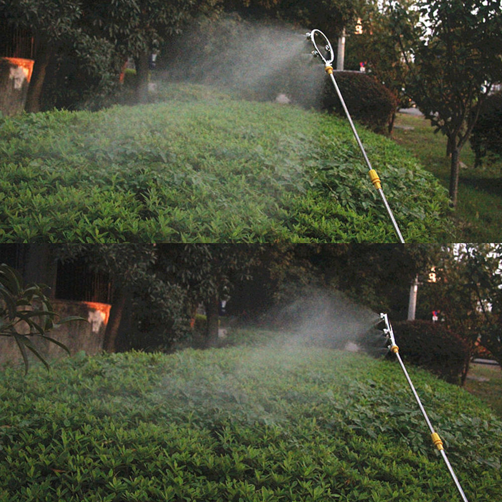 Lisslune | High pressure stainless steel ring multi nozzle – Efficient spray attachment for garden irrigation