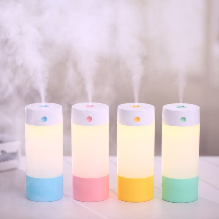Lisslune | Ultrasonic Air Humidifier with light for Home and Car