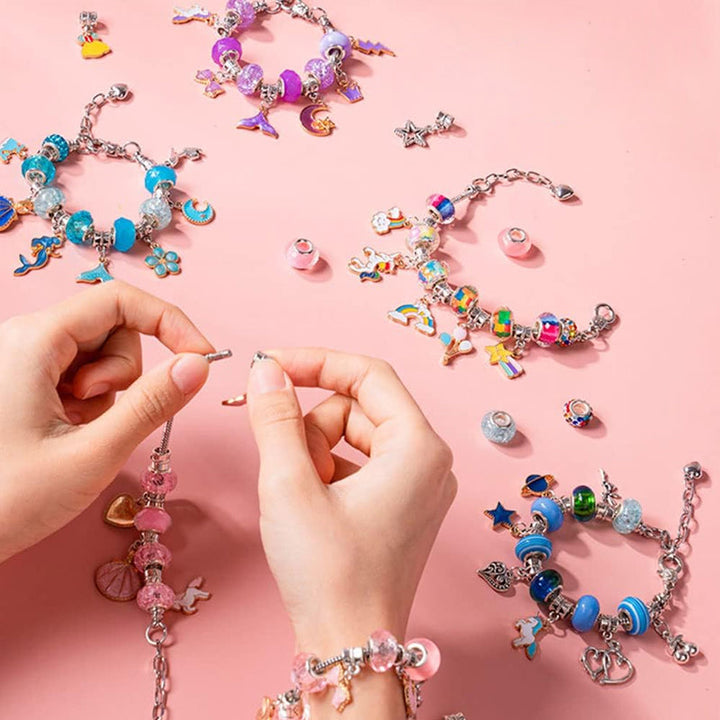 Lisslune | Handmade Bead Bracelet Set for Children