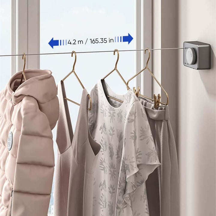 Lisslune | Invisible retractable laundry line