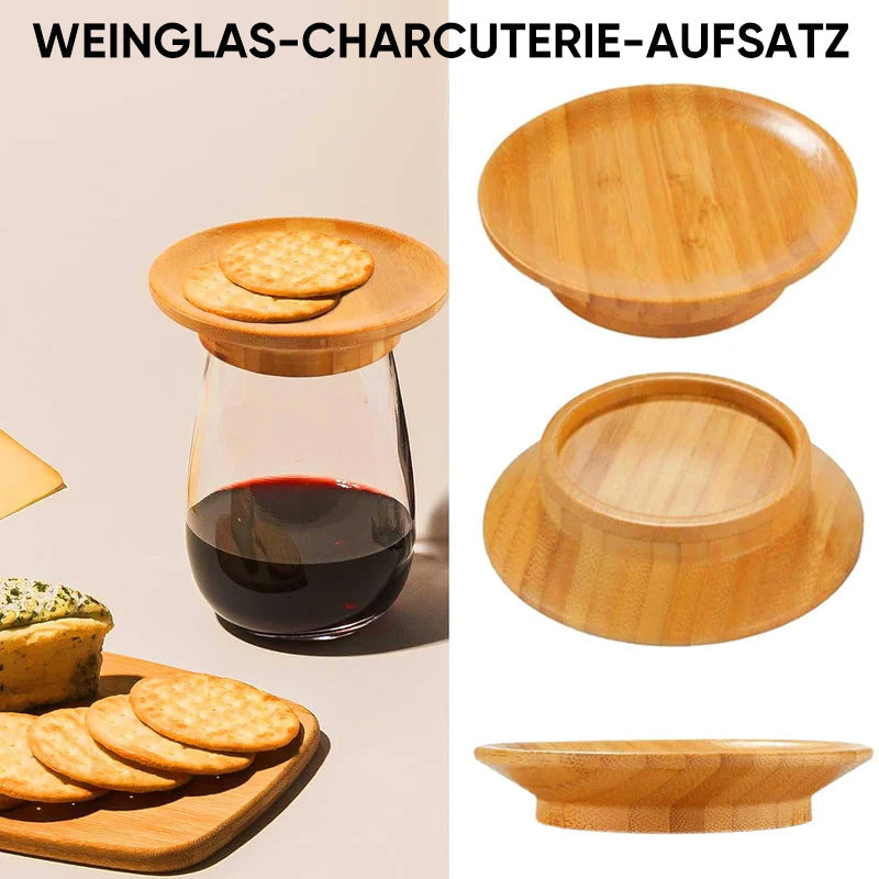 Lisslune | Wine Glass Charcuterie Attachment