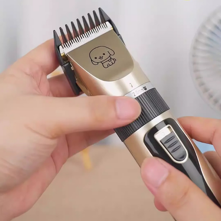 Lisslune | Whisper-Quiet Dog Grooming Clippers | Long-Lasting Battery & Precision Blades for Stress-Free Pet Care