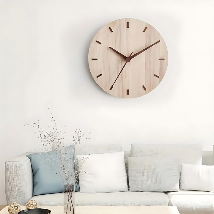 Lisslune | LumiTime Minimalist Wall Clock – Elegance for Your Interior