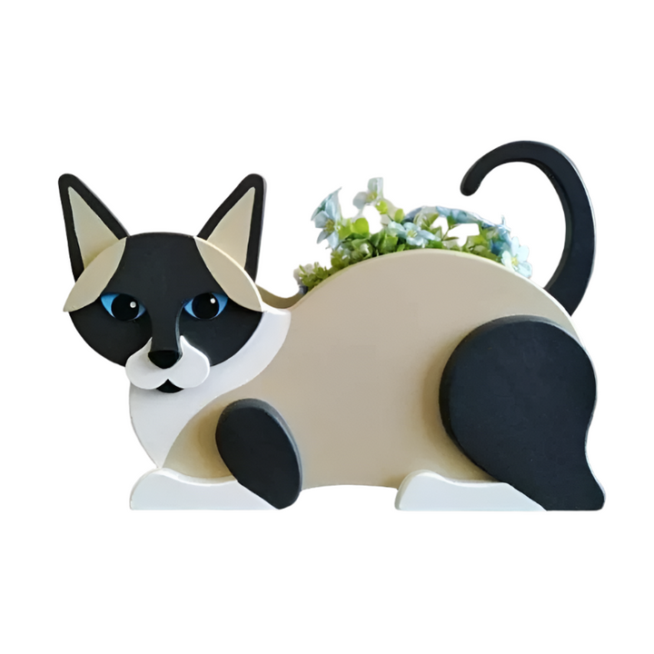 Lisslune | PurrPot Decorative cat-shaped plant pots
