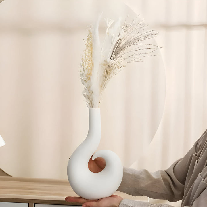 Lisslune | Comodo Spiral Ceramic Vase