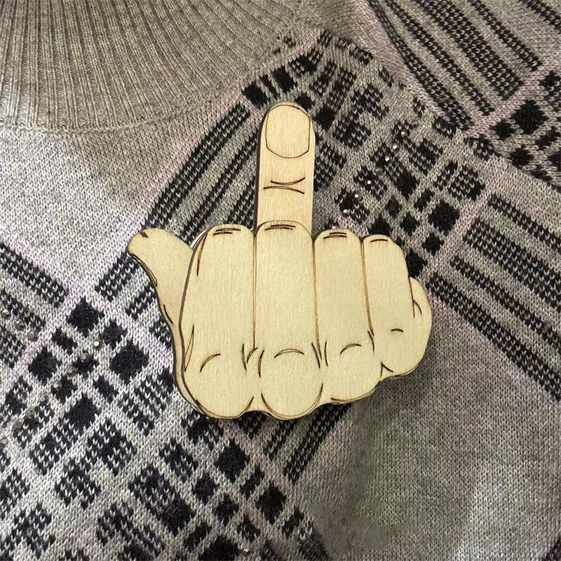 Lisslune | Middle Finger Pin Material Pack