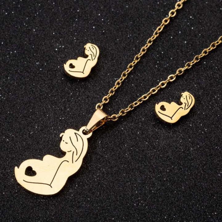 Lisslune | Jewelry set for the mother