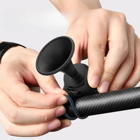 Lisslune | Powerful 120 dB Bike Horn | Waterproof, Shock-Resistant & Easy Tool-Free Installation for Safe Riding in Any Weather