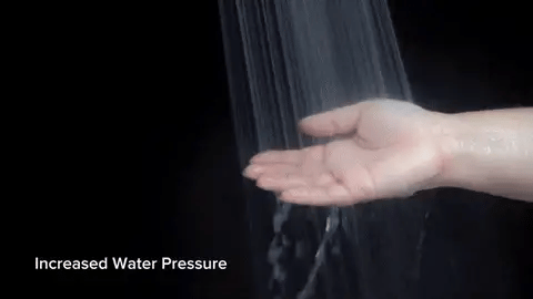 Lisslune | PowerFlow™ High Pressure Showerhead | Powerful Showerhead for Maximum Water Pressure