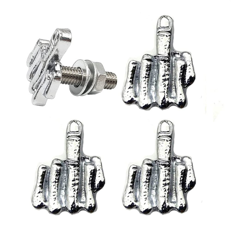 Lisslune | Funny Metal Finger Bolts (4 pieces)