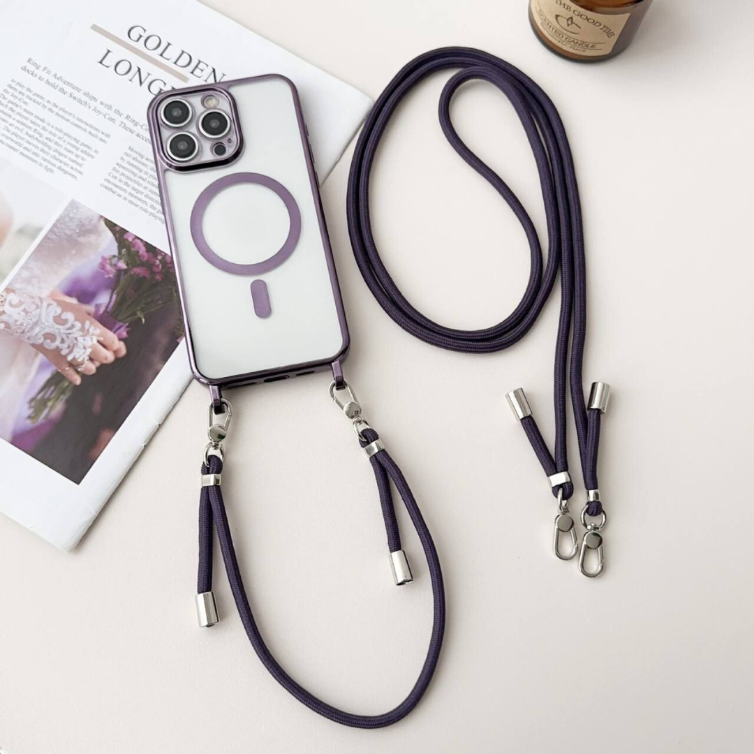 Lisslune | iPhone Best MagSafe Shoulder Case - "Saint"