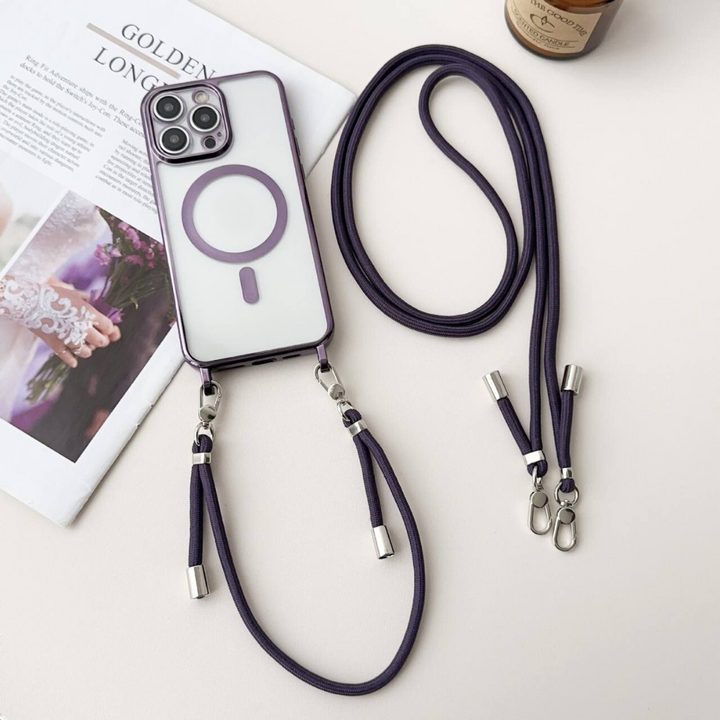 Lisslune | iPhone Best MagSafe Shoulder Case - "Saint"