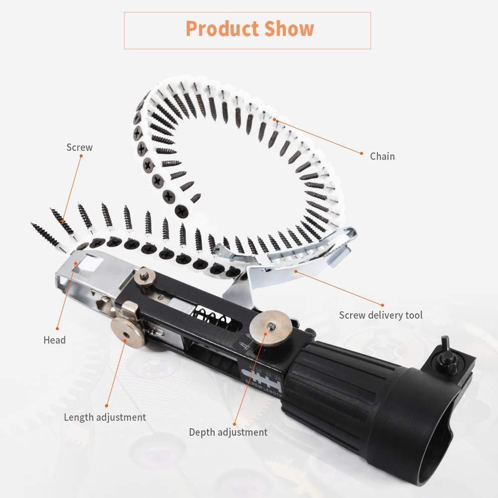 Lisslune | Electric Drill Chain Nail Gun Adapter