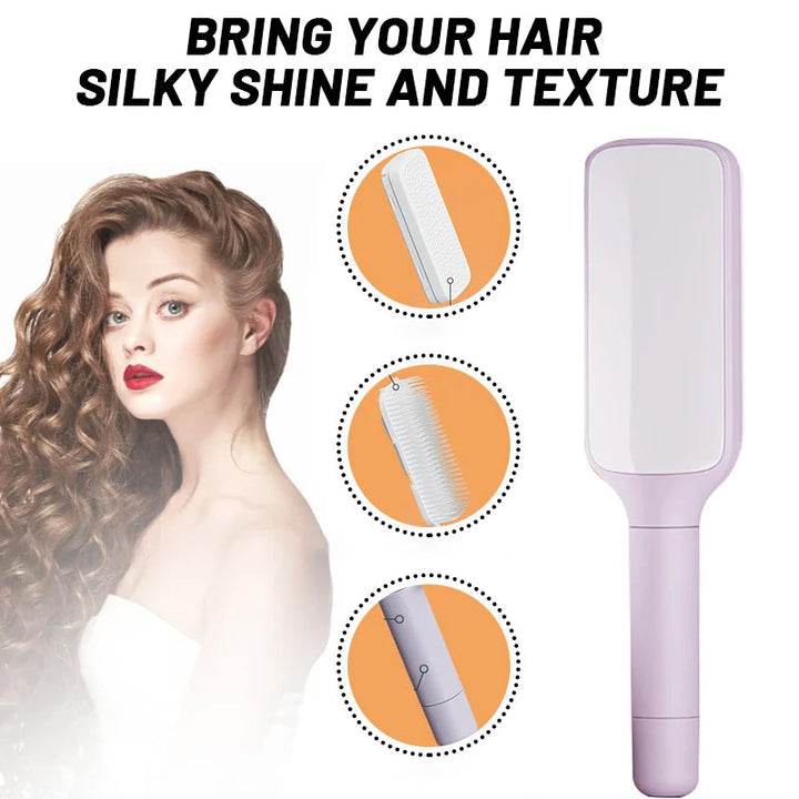 Lisslune | Self-cleaning anti-static massage comb