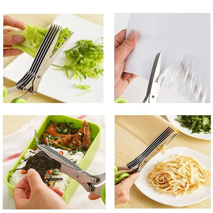 Lisslune | Multi-layered Spring Onion Scissors