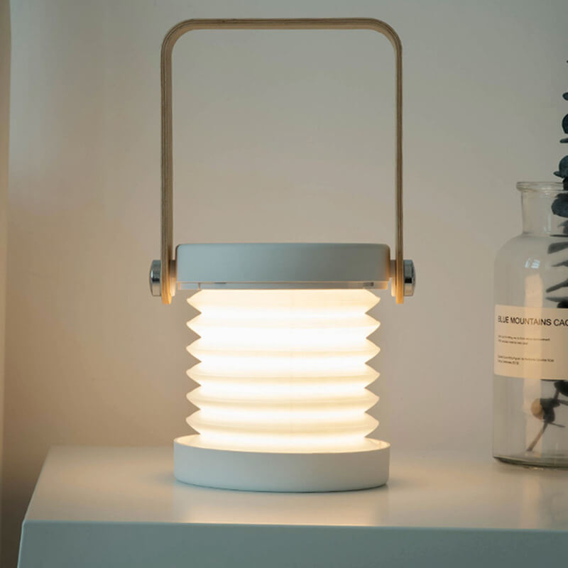 Lisslune | Lantern lamp night light creative foldable portable LED table lamp