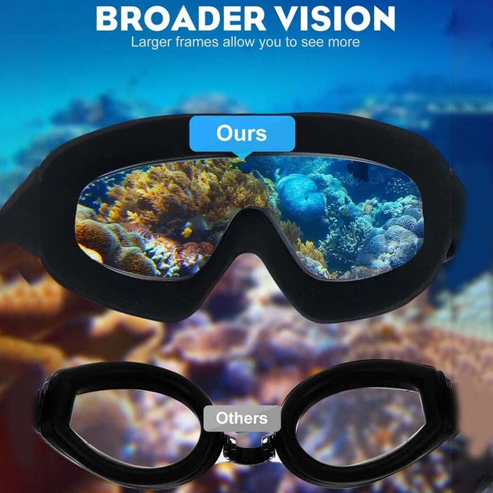 Lisslune | Wide View Anti-Fog Swim Goggles