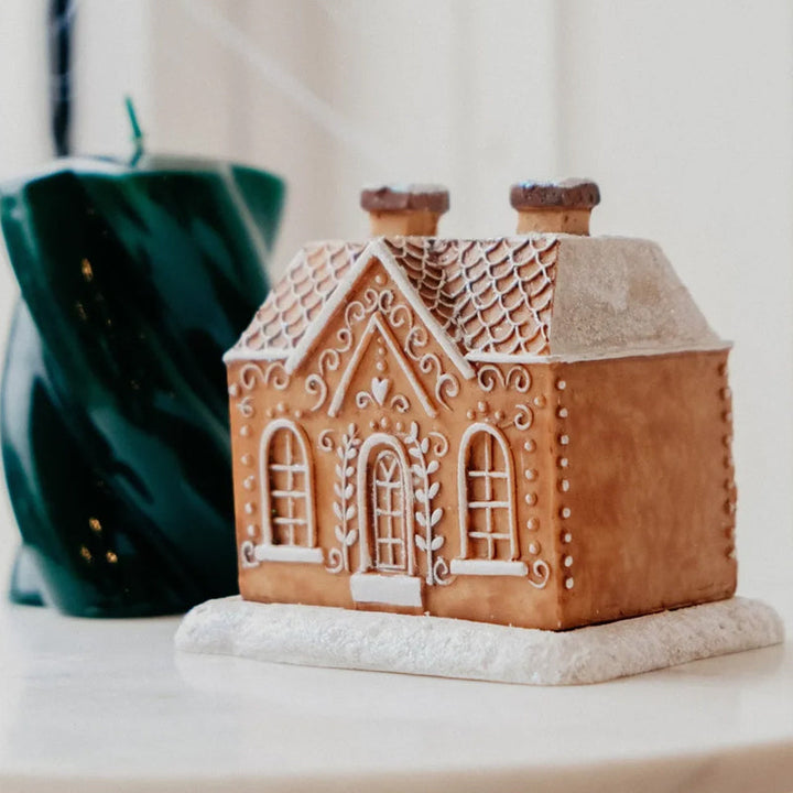 Lisslune | Gingerbread House Incense Holder