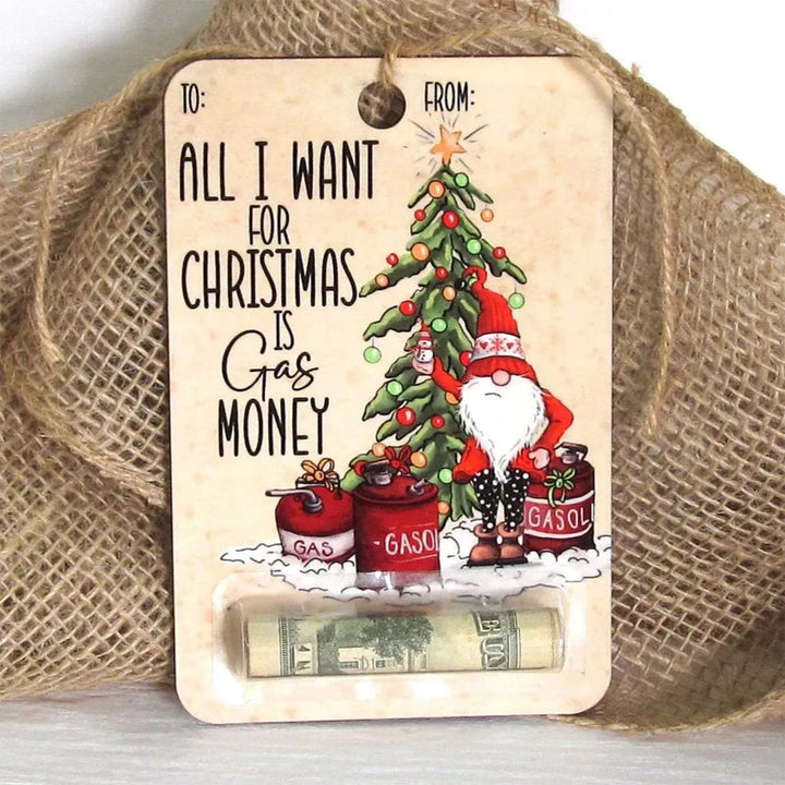 Lisslune | Santa Christmas money holder
