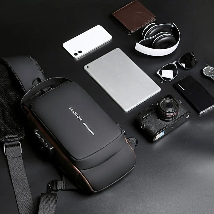 Skorter | Theft-proof shoulder bag with USB charging port