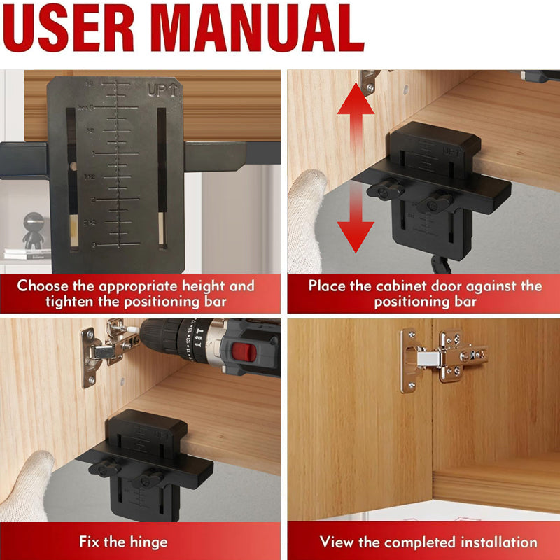 Lisslune | Cabinet Door Installation Positioner