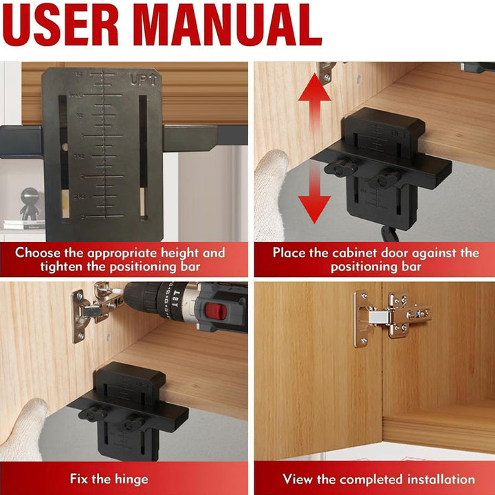 Lisslune | Cabinet Door Installation Positioner