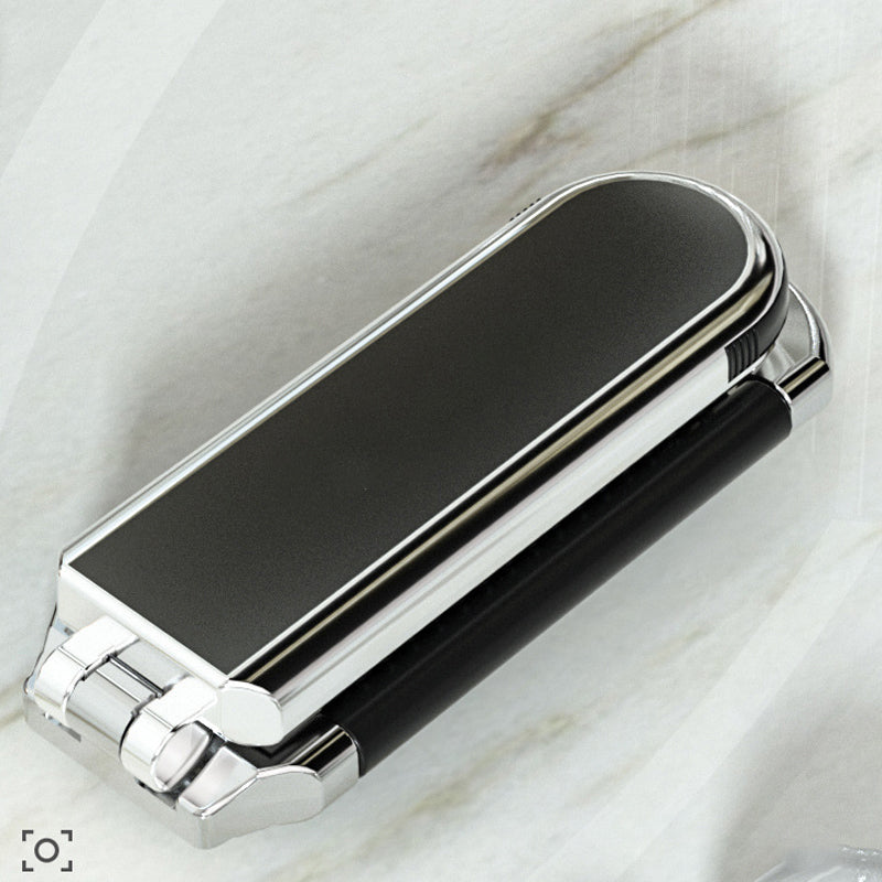 Lisslune | MirrorFlex Travel Mirror Hair Brush | Foldable & Compact | Practical Styling on the Go