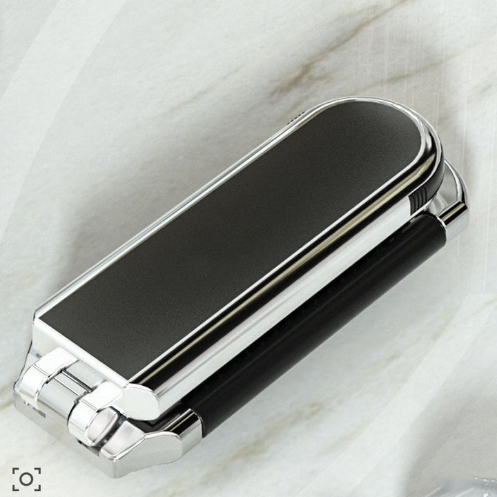 Lisslune | MirrorFlex Travel Mirror Hair Brush | Foldable & Compact | Practical Styling on the Go